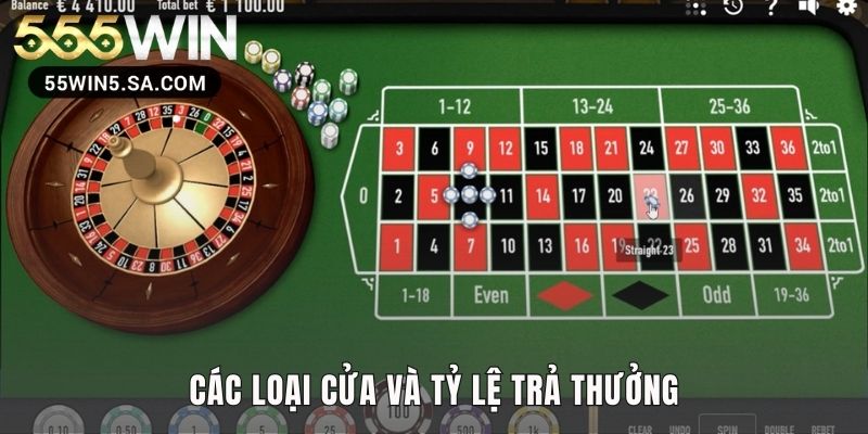 Cách chơi roulette dễ hiểu phân biệt cược trong và cược ngoài