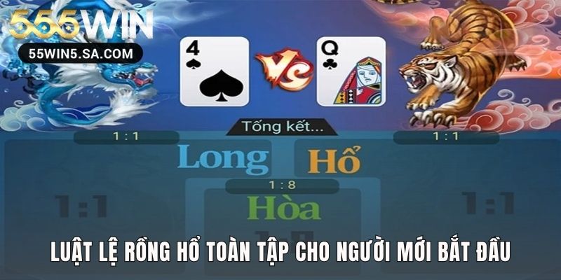 Cách chơi Rồng Hổ dựa trên so sánh giá trị một lá bài