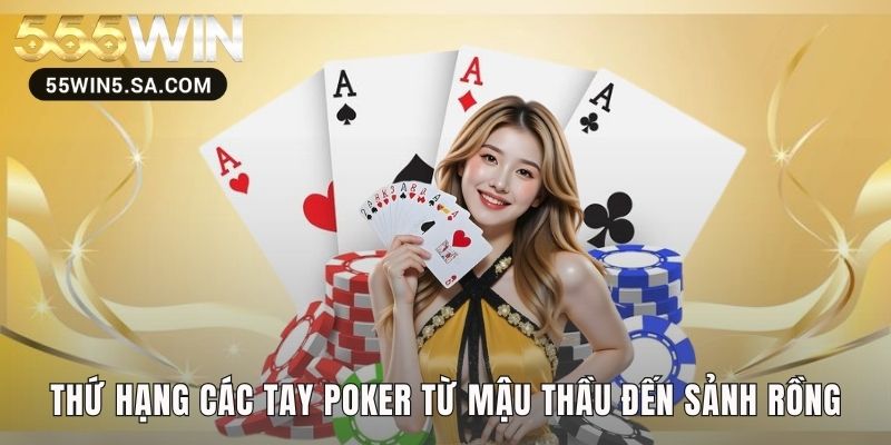 Thứ hạng tay Poker quyết định người chiến thắng cuối cùng